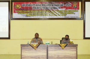Polres Tulang Bawang Gelar Operasi Bina Kusuma Krakatau-2021, Catat Tanggal dan Sasarannya