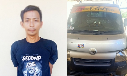 Curi Sapi di Areal Plasma PT SIP, Warga Lampung Timur Ditangkap Polsek Penawartama