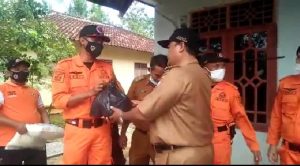 BPBD Lampung Utara Salurkan Bantuan Korban Bencana Alam