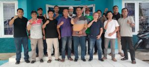 Bakal Calon Ketua PWI Lampung Sambangi Cabang Lampung Utara