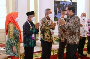 Bupati Dewi Handajani Hadir Secara Langsung Pada Pembukaan AOE di Istana Bogor