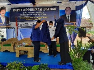 Gas Pol, Ketua Baru DPW Nasdem Herman HN Minta Kader di Lampung Utara Menang Pemilu