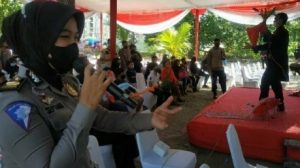 POLRI-TNI Beri Dukungan Psikososial Anak Terdampak Covid-19
