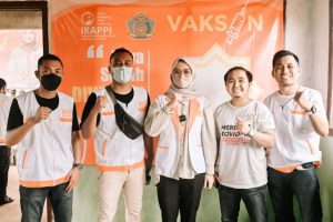 IKAPPI Lampung-KKP) Panjang Gelar Vaksinasi Massal di Desa Papan Rejo Lampura