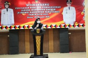 Bupati Dewi Handajani Buka Acara Musrenbang Perubahan RPJMD Kabupaten Tanggamus  2018-2023