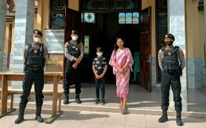 Jelang Nataru Samapta Polres Tulang Bawang Gelar Patroli dan Pam