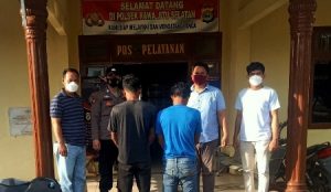 Polsek Rawa Jitu Selatan Tangkap Dua Pelaku Pencurian di Areal Tambak