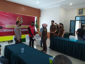 Kejari Lampung Utara pun Mulai Terapkan Restorative Justice, Ini Salah Satunya