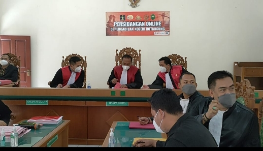 Pengadilan Negeri Kota Agung, Sidang Pertama Kasus Pembunuhan Dede Saputra
