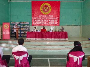 Bupati Tanggamus Hadiri Vaksinasi Covid-19 Bersama BIN Lampung