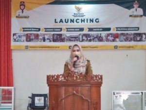 Bupati Tanggamus Dewi Handajani Launching Program BISA