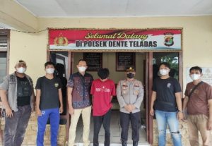 Pemuda Pengedar Narkoba Ditangkap Polsek Dente Teladas
