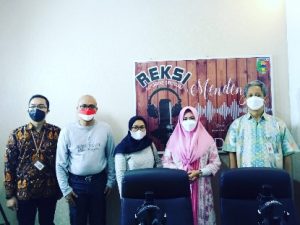 Bupati Tanggamus Launching PODCAST Program Unggulan Reformasi Birokrasi