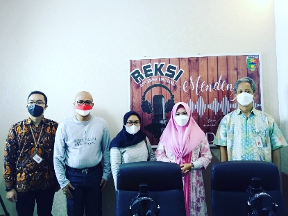 Bupati Tanggamus Launching PODCAST Program Unggulan Reformasi Birokrasi