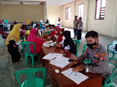 Polsek Sumberejo Gelar Percepatan Vaksin Booster