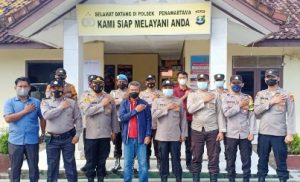 Wakapolda Lampung Kunjungi Tiga Polsek di  Polres Tulang Bawang