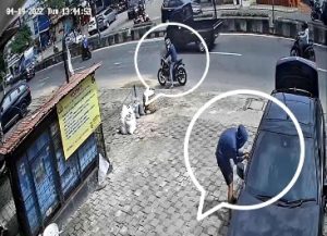 Waspada, Aksi Bandit Jalanan Modus Gembos Ban Kembali Beraksi di Bandar Lampung