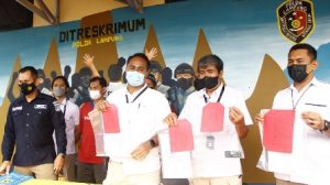 Ditreskrimum Polda Lampung Amankan Mafia Tanah, Tipu Korban Hingga Milyaran