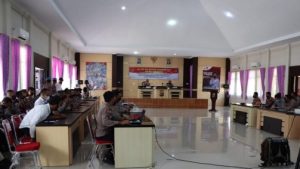 Kapolres Tanggamus  Pimpin Latihan Pra Operasi Ketupat Krakatau 2022