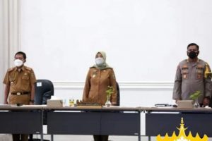 Rakor pemantapan Persiapan Hari Raya Idul Fitri 1443H, Pemprov Lampung Siap Tingkatkan Sinergi