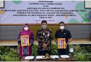 Ketujuh Kalinya Pemkab Tanggamus Meraih Opini WTP dari BPK RI