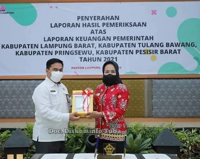 Bravo “Tulang Bawang” Kembali Ke-8 kalinya Raih Predikat Opini WTP atas LKPD T A. 2021