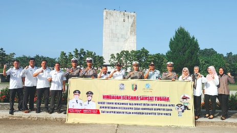 Satlantas Polres Tulang Bawang Barat Himbau Masyarakat Bayar Pajak Kendaraan di Samsat Terdekat