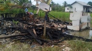 Polsek Rawa Pitu Ungkap Penyebab Terjadinya Kebakaran Sebuah Warung