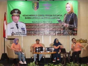 Bunda Literasi Provinsi Lampung Buka Kegiatan Kelas Menulis Cerita Pendek