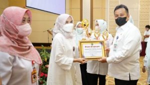 Lampung Selatan Raih Penghargaan Kabupaten Terinovatif dan Terbaik 3 Aksi Konvergensi Penurunan Stunting