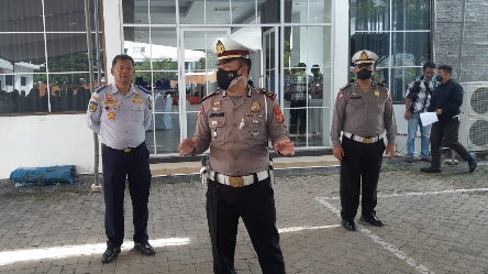 Polda Lampung dan  Polresta Bandarampung Beri Arahan Kepada 79 Pengemudi Kegiatan APEKSI