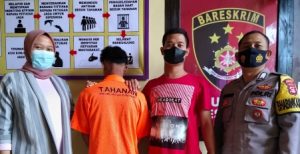 Polsek Pulau Panggung Tangkap Remaja Pencuri Handphone