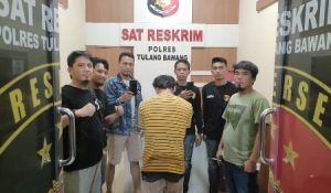 Polisi Tangkap Pelaku Curat Pada Acara Pesta di Kelurahan Ujung Gunung