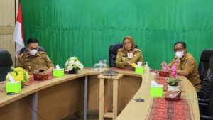 Pemprov Lampung Ikuti Rakor Gernas BBI Secara Virtual dengan Kementerian Perindustrian