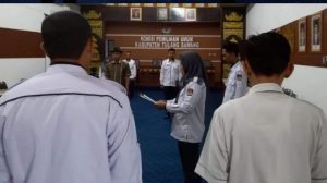 KPU Kabupaten Tulang Bawang Gelar Apel Rutin Hadapi Pemilu 2024