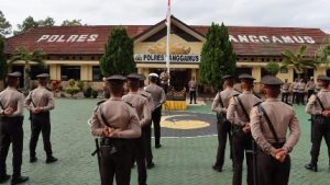 Polres Tanggamus Terima 22 Siswa Latja Diktuk SPN Polda Lampung