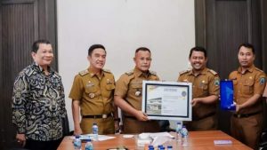 Pemkab Lamsel Raih Penghargaan Terbaik Pertama Kategori Pengelolaan Kepegawaian Dari BKN Pusat