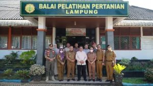 Pemkab Lamsel Berikan Pelatihan Pertanian Berbasis Smart Farming Bagi Petani Milenial