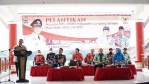 Heri Putra Pimpin DPC APDESI Lampung Selatan Periode 2022 – 2027