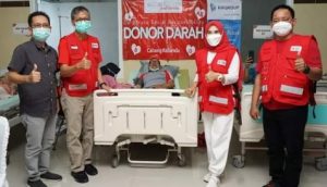 Peringati Hari Donor Sedunia, PMI Lampung Selstan Adakan Kegiatan Donor Darah