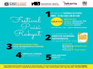 Penyair Lampung Ikuti Peluncuran dan Diskusi Antologi ‘Minyak Goreng Memanggil’ di Jakarta.