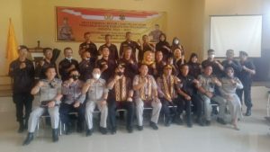 Deni Wijaya  Dilantik Sebagai Ketua KB-PPPOLRI Resor Pesawaran