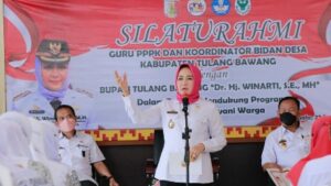 Bupati Winarti gelar Silaturahmi Guru PPPK dan Koordinator Bidan desa Kabupaten Tulang Bawang