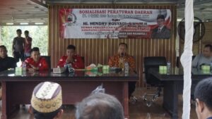Ketua DPRD Lamsel Menggelar SOSPER No 8 Tahun 2020 Tentang Kabupaten Layak Anak