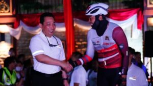 Kapolri Lepas Pesepeda yang Pecahkan Rekor MURI, Gowes Sejauh 508 Km