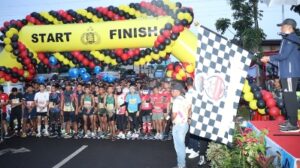 Ribuan Peserta Ikuti Bhayangkara Presisi Fun Run 5 K Dan 10 K Tahun 2022