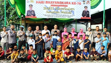 Sunat Massal Dalam Rangka HUT Bhayangkara Ke 76