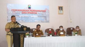Pemkab Lamsel Canangkan Pembangunan Zona Integritas WBK Dan WBBM