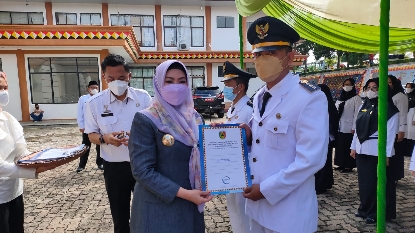 Bupati Tanggamus Lantik Pejabat Administrator