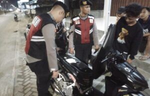 Samapta Polres Tulang Bawang Gelar Patroli Hunting Cegah C3 dan Street Crime